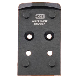 C&H Precision V4 MIL/LEO Leupold Delta Point Pro / EOTECH EFLX Optics Mounting Plate for Walther PDP 2.0