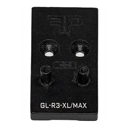 C&H Precision V4 MIL/LEO SIG Romeo3 XL / Romeo3 Max Optic Mounting Plate for Glock MOS Pistols