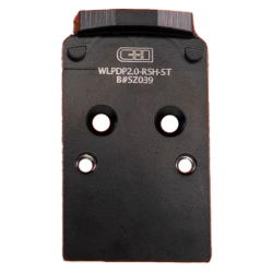 C&H Precision V4 MIL/LEO Trijicon RMR / Holosun Optics Steel Mounting Plate for Walther PDP 2.0