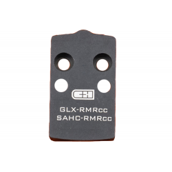 C&H Precision V4 MIL/LEO Trijicon RMRcc Optic Mounting Plate for Glock 43X / 48 MOS