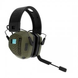 Caldwell E-Max Hearing Protection With Bluetooth Communications Mic - OD Green