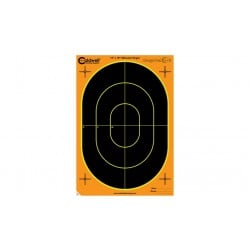 Caldwell Adhesive Orange Peel Silhouette Target 12"x18" 5-Pack