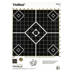 Champion VisiShot Sight-In Target 10-Pack