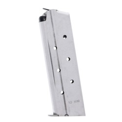 Check-Mate 1911 10mm 8-Round Stainless Steel Magazine Left
