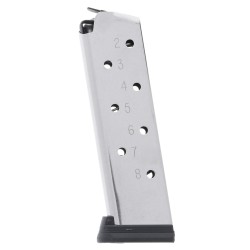 Check-Mate 1911 .45 ACP 8-Round Hybrid Magazine w/ Ext. Removable Base Left View