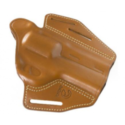 Chiappa Firearms Brown Leather OWB Holster For 4in Rhino