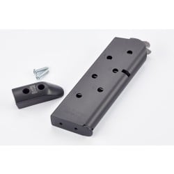 CMC Products Match Grade 1911 Compact .45 ACP 7-Round Black Oxide Magazine With Pad