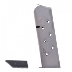 Chip McCormick 1911 Shooting Star Classic .45 ACP 8-Round Stainless Steel Magazine With Pad Left View
