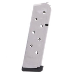 Chip McCormick 1911 Power Mag .45 ACP 8-Round Stainless Steel Magazine Right View