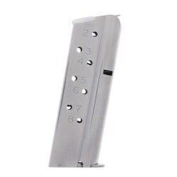 CMC Products Match Grade 1911 Compact 9mm 8-Round Stainless Steel Magazine