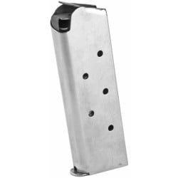 Ed Brown 1911 Officer .45 ACP 7-Round Stainless Steel Magazine