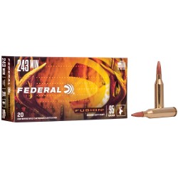 Federal Fusion .243 Winchester Ammo 95gr Soft Point 20-Round Box
