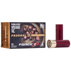Federal Premium Force X2 12 Gauge 2.75inch 00 Buck 10-Round Box
