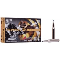 Federal Premium Terminal Ascent .270 Winchester Ammo 136gr Slipstream 20 Rounds