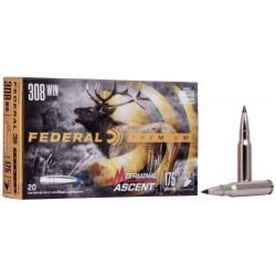 Federal Premium Terminal Ascent .308 Winchester Ammo 175gr Slipstream 20 Rounds
