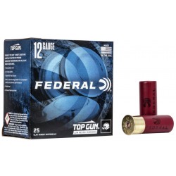 Federal Premium Top Gun Low Recoil 12 Gauge 2 3/4" #7.5 1 1/8oz 25-Round Box