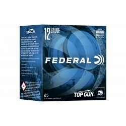 Federal Premium Top Gun 12 Gauge 2 3/4inch #8 1oz 25-Round Box