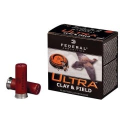Federal Premium Ultra Clay & Field 12 Gauge Ammo 2.75" #8 1 1/8oz 1145FPS 25 Rounds