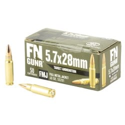 FN GUNR SS201 5.7x28mm Ammo 40gr FMJ 50 Rounds