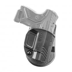 Fobus Evolution Right-Handed OWB Paddle Holster for Ruger LCP II / LCP Max Pistols