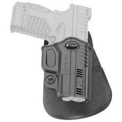 Fobus Evolution Right-Handed OWB Paddle Holster for Springfield XD-S Pistols with 3.3" / 4" Barrels