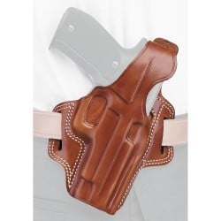 Galco Fletch High Ride Belt Holster Right Hand For Glock 19/19X/23/32/45