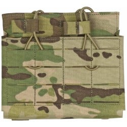 Grey Ghost Gear 7.62 MOLLE Double Rifle Magazine Pouch - Multicam
