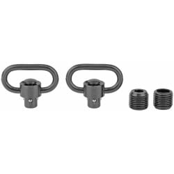 GrovTec Heavy Duty Push Button Sling Swivel Set with Stainless Steel Bases