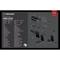 TekMat Handgun Cleaning Mat Hellcat