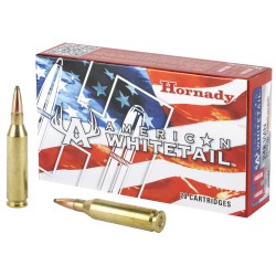 Hornady American Whitetail .243 Winchester 100gr Interlock Boat Tail Soft-Point Ammo 20 Rounds