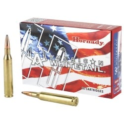 Hornady American Whitetail 25-06 Remington 117gr InterLock BTSP 20 Rounds
