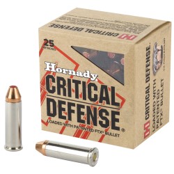Hornady Critical Defense 38 Special +P 110gr FTX 25 Rounds