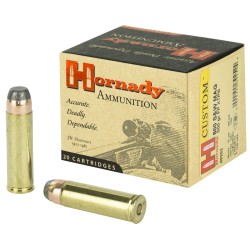 Hornady Custom 500 S&W Magnum Ammo 500gr InterLock Flat Point XTP 20 Rounds