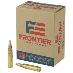 Hornady Frontier Cartridge .223 Remington Ammo 55gr FMJ 150 Rounds