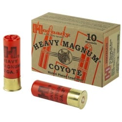 Hornady Heavy Magnum 12 Gauge Ammo 3" Coyote 00 Buckshot 10 Rounds