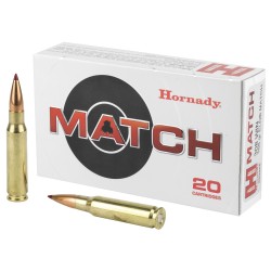Hornady Match 308 Winchester Ammo 168gr ELD Match 20-Rounds