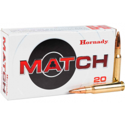 Hornady Match 308 Winchester Ammo 178gr BTHP 20 Rounds