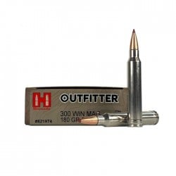 Hornady Outfitter 300 Winchester Magnum Ammo 180gr CX 20 Rounds