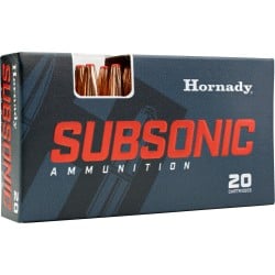 Hornady Subsonic 45-70 Government Ammo 410gr Sub-X 20 Rounds