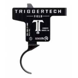 TriggerTech Kimber Model 84 Curved Single-Stage Field Trigger — Black 