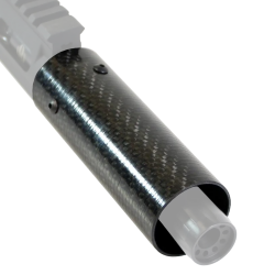 Kaw Valley Precision AR PCC Slim Carbon Fiber M-LOK 4.625" Handguard