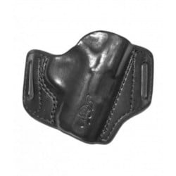 Kimber Express Right Hand Leather Belt Slide Holster for Solo Carry 9mm - Black