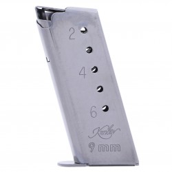 Kimber Solo 9mm Stainless Steel 6-Round Magazine (gunmagwarehouse®) 1200037A