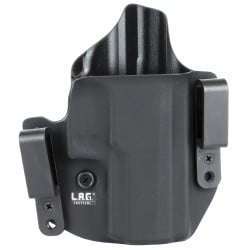 L.A.G. Tactical Defender Series Right-Handed OWB / IWB Holster for 9mm / .40 S&W Sig P320 Compact Pistols