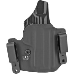 L.A.G. Tactical Defender Series Right-Handed OWB / IWB Holster for S&W Shield EZ 380 ACP Pistols