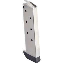 CMC Products Classic Series 1911 .45 ACP 7-Round Stainless Steel Magazine With Pad Back
