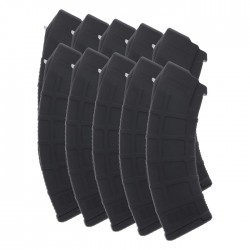 10 PACK Magpul PMAG AK/AKM Gen M3 7.62x39mm 30-Round Magazine Colors Combined Right View