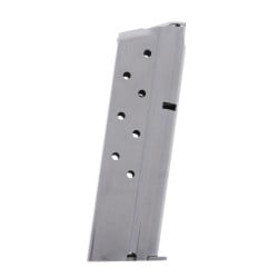 Metalform Standard 1911 Government 10mm Stainless Steel 8-Round Magazine with Welded Base