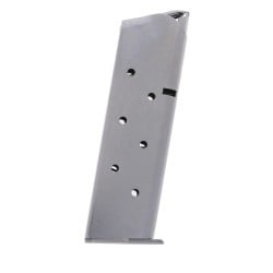 Metalform Standard 1911 Government .45 ACP Stainless Steel 7-Round Magazine with Removable Base and Round Follower