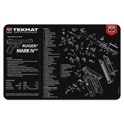 TekMat Handgun Cleaning Mat Ruger Mark IV